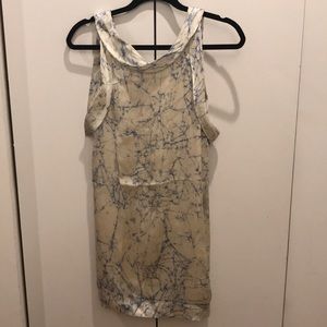 3.1 Phillip Lim Marbled Silk Mini Dress